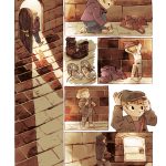 Lina et le secret de la passerelle de Mathilde Domecq et Julien Frey (éditions de la Gouttière)