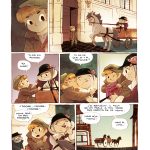 Lina et le secret de la passerelle de Mathilde Domecq et Julien Frey (éditions de la Gouttière)