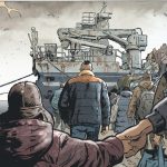 Premier tome d'Islander, série dystopique de Caryl Ferey & Corentin Rouge (Glénat), décrypté par Comixtrip, le site BD de référence.
