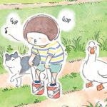 Mimosa Momo et moi de Nekomaki (© Nekomaki / ms-work 2018 / éditions Rue de Sèvres, Le renard doré)