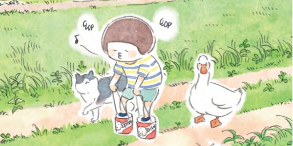 Mimosa Momo et moi de Nekomaki (© Nekomaki / ms-work 2018 / éditions Rue de Sèvres, Le renard doré)