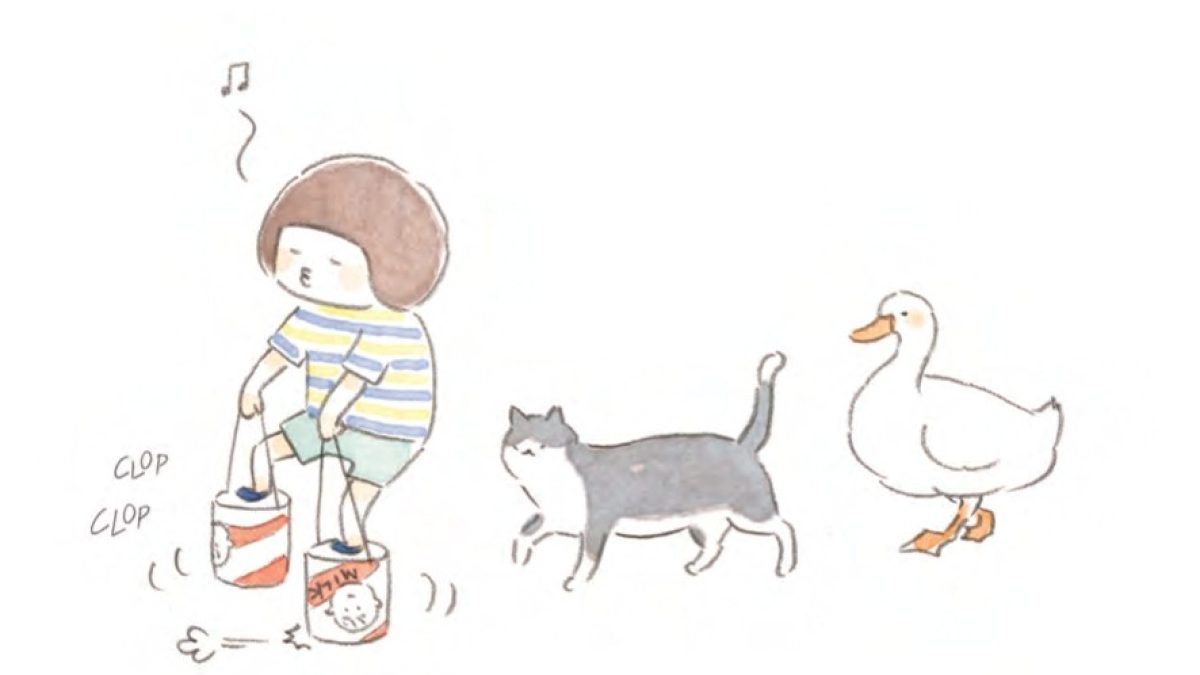 Mimosa Momo et moi de Nekomaki (© Nekomaki / ms-work 2018 / éditions Rue de Sèvres, Le renard doré)