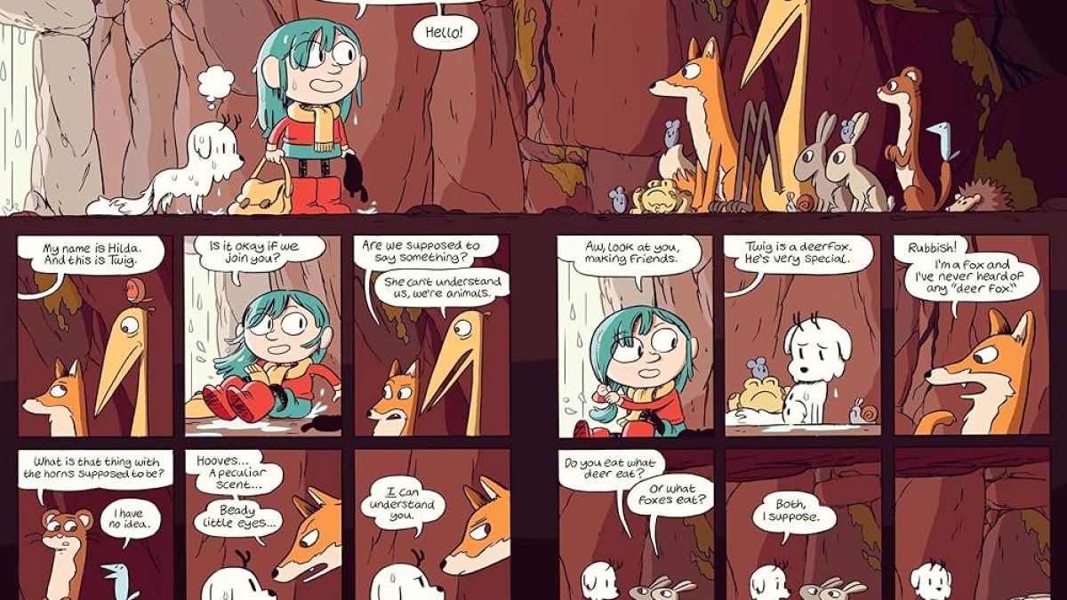 Hilda et Twig pas nés de la dernière pluie de Luke Pearson (éditions Casteman)