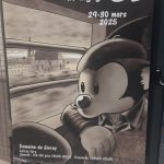 Affiche festival BD de Ligugé 2025 réalisée par Pau (crédit photo : Jean-Michel Gouin / Comixtrip) - Didier Tronchet