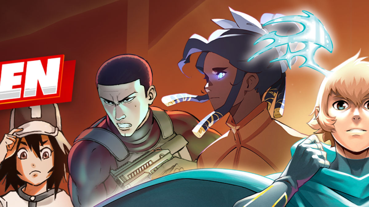 Bannière Allskreen webtoon