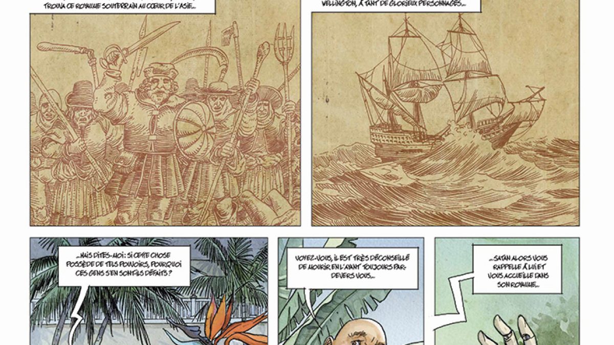 La main du diable de Rodolphe et Griffo (éditions Anspach)