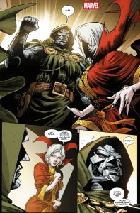 Marvel Deluxe Strange J'appartiens à la mort planche 3 Panini Comics