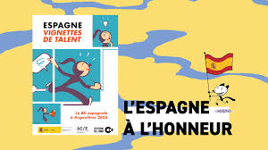 L'Espagne à l'honneur - Espagne vignettes de talent (affiche 9e art +)