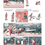 Moheeb sur le parking de Clara Lodewick (éditions Dupuis / Les ondes Marcinelle)