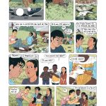 Moheeb sur le parking de Clara Lodewick (éditions Dupuis / Les ondes Marcinelle)