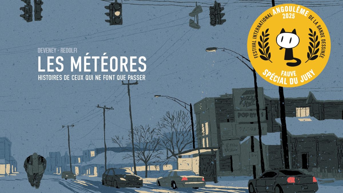 Les météores de Tommy Redolfi et Jean-Christophe Deveney (éditions Delcourt)