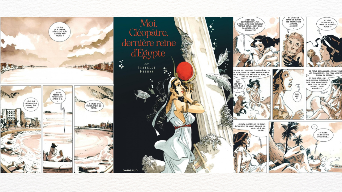 Moi, Cléopâtre, dernière reine d'Égypte - Isabelle Dethan - Dargaud
