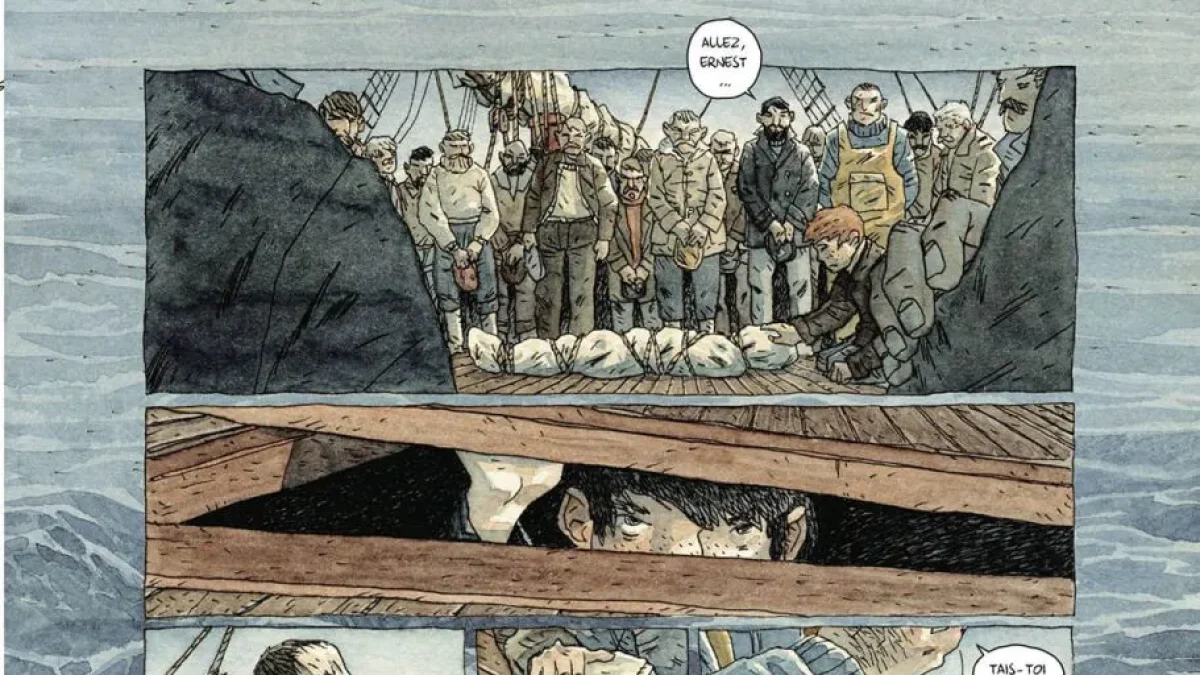 Enfermé de Julien Hillion et Renan Coquin (éditions Dargaud)