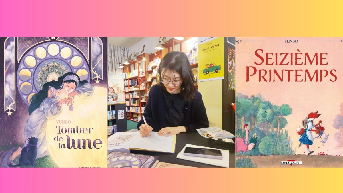 Couverture de l'interview de Yunbo à Poitiers - Delcourt (Crédit photo : Damien Canteau / Comixtrip)