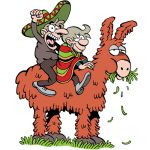 A la poursuite du trésor de Décalécatan de Fabrice Erre et Fabcaro (éditions Dupuis)