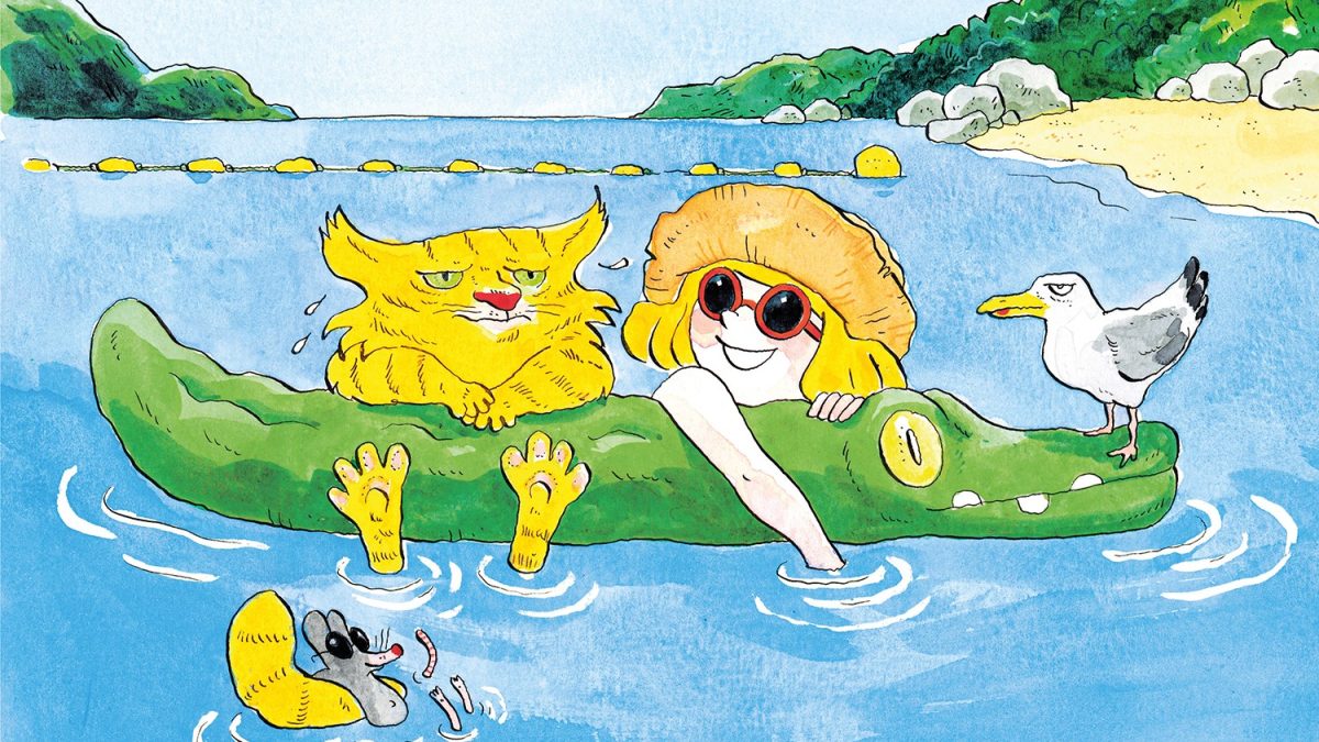 Léna et Léo - Des vacances au poil ! de Joëlle Passeron (éditions Les arènes BD)