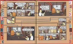 Vanille ou chocolat de Jason Shiga (éditions Cambourakis)