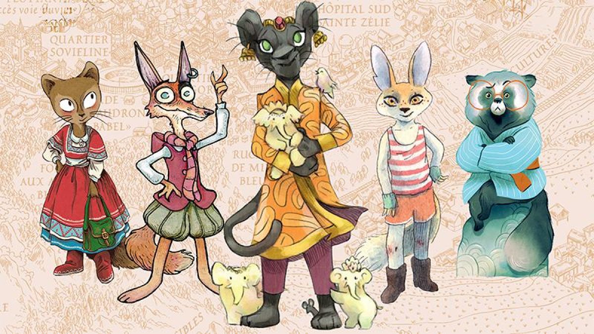 FolkLore la nouvelle série de Loïc Clément et Anne Montel (Nancy Pena, Lionel Richerand, Maud Begon, Clément Lefevre) éditions Dargaud