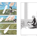 L'ère des cristaux de Haruko Ichikawa (éditions Glénat) pop up store au Caroussel du louvre