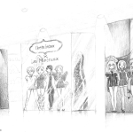 L'ère des cristaux de Haruko Ichikawa (éditions Glénat) pop up store au Caroussel du louvre
