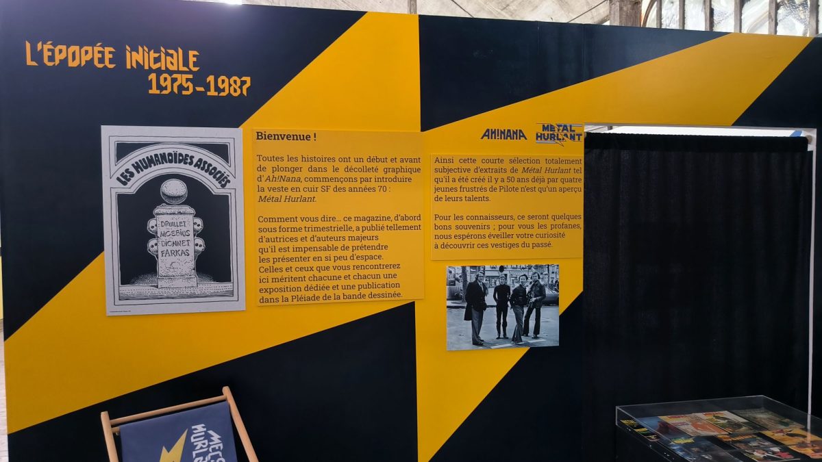 exposition Mecs Hurlants & Nana Métalliques Rendez-vous Bande Dessinée Amiens