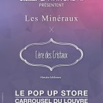 L'ère des cristaux de Haruko Ichikawa (éditions Glénat) pop up store au Caroussel du louvre