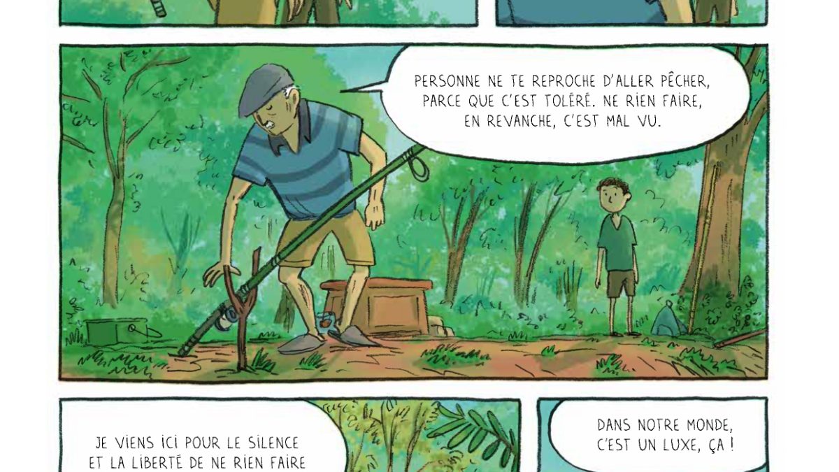 La rivière de mon grand-père de Rémi Farnos (éditions La joie de lire)