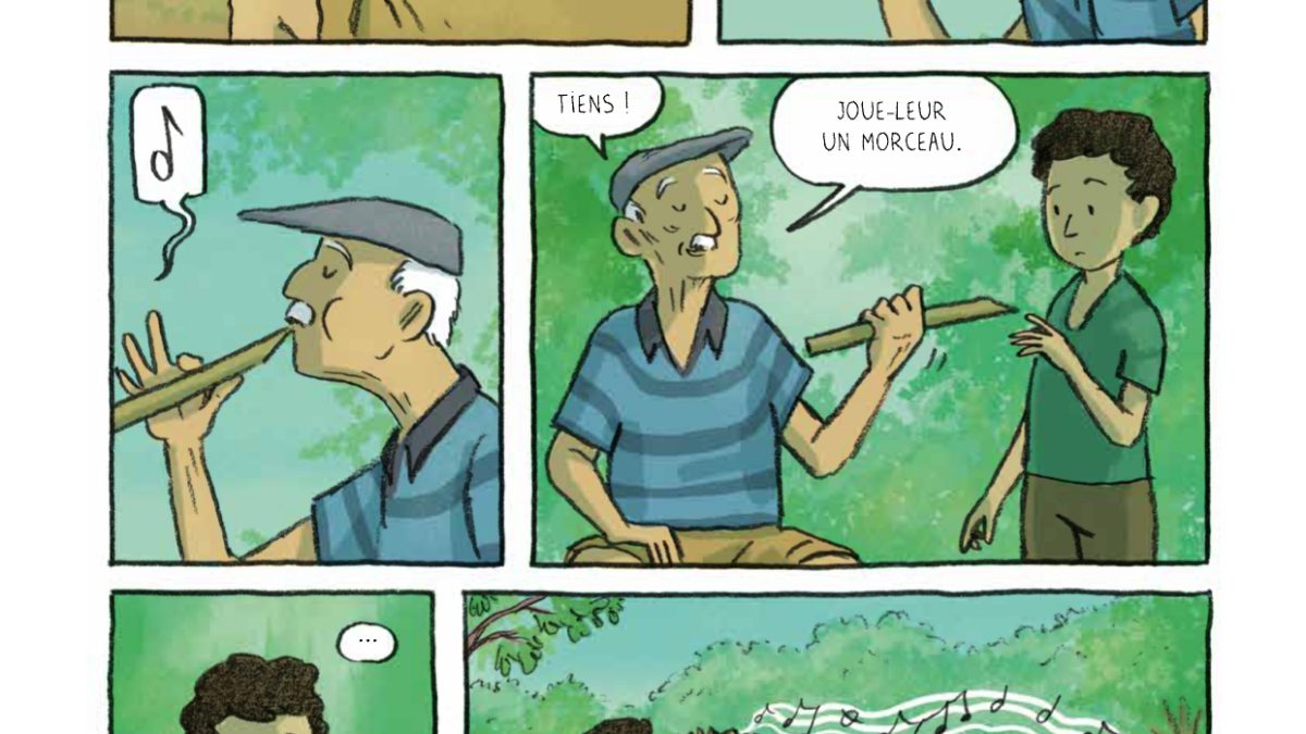 La rivière de mon grand-père de Rémi Farnos (éditions La joie de lire)