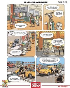 Le meilleur ami du chien d'Olivier Lhote et Guillaume Guerse (éditions Fluide Glacial)