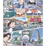 L'affiche officielle des RDV BD Amiens 2025 réalisée par Noaki Urasawa