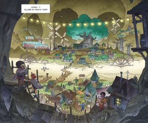 Tia et le monde enfoui de Thomas Le Petit-Corps et Gabriele Bagnoli (éditions Bayard Jeunesse)