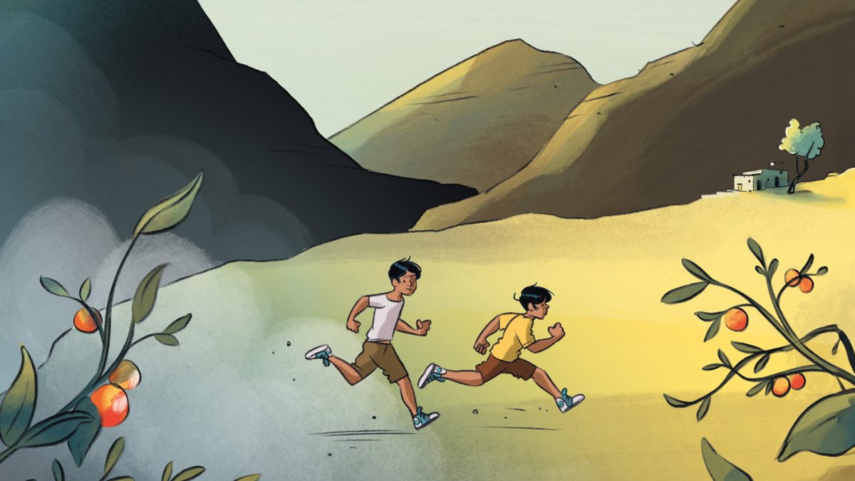 L'orangeraie de Larry Tremblay et Pierre Lecrenier (éditions Rue de Sèvres)