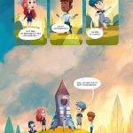 Les cosmonautes de Nicolas Bary, Nina Phillips et Etienne Péran (éditions Jungle)