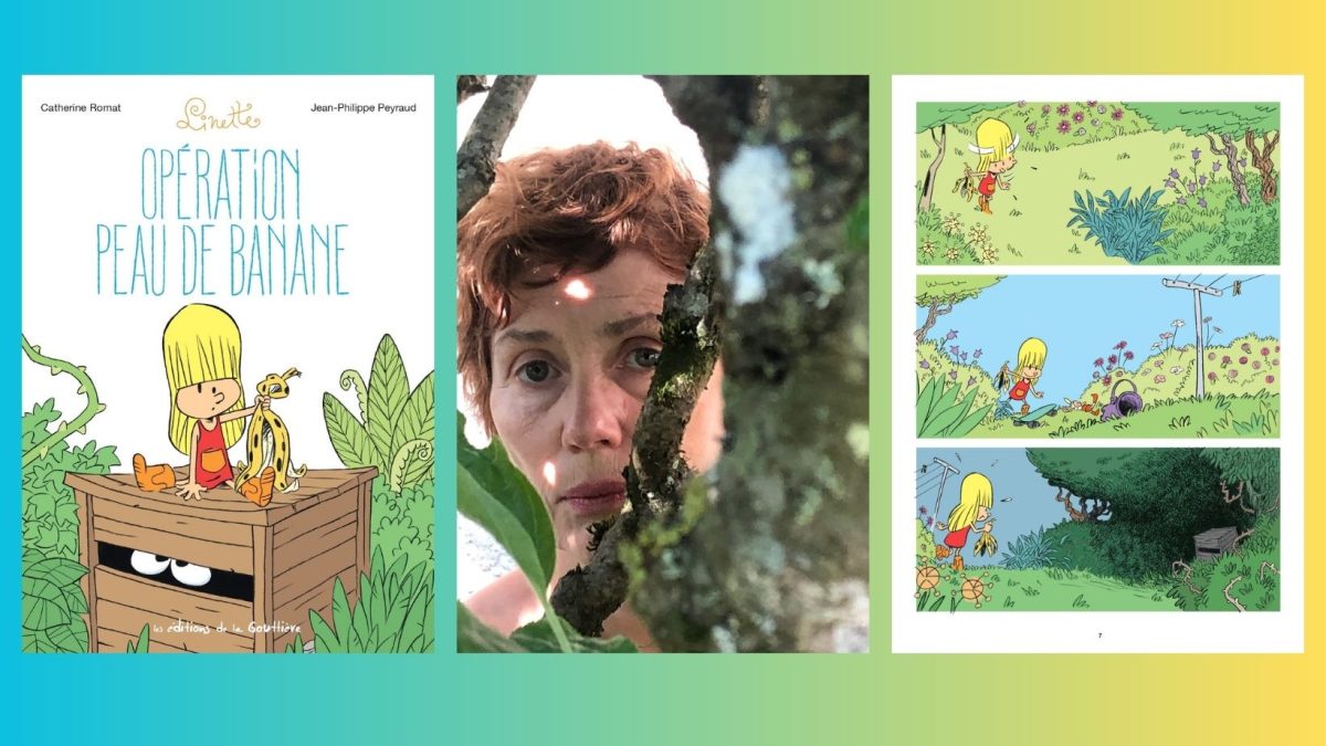 Catherine Romat autrice de Linette - couverture pour Comixtrip - Jean Philippe Peyraud