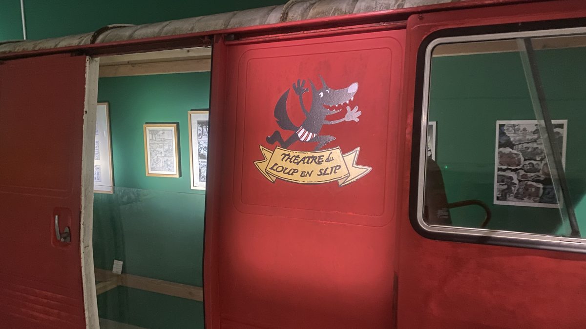 Exposition En slip et contre tout à la Cité BD d'Angoulême (crédit photo : Jean-François Mariet / Comixtrip)