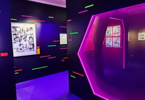 Exposition Plus loin la nouvelle science fiction à la Cité de la BD d'Angoulême 2025 (crédit photo : Damien Canteau / Comixtrip)