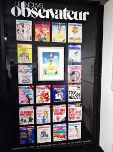 Signé Bretécher, exposition à la Cité BD d'Angoulême (crédit photo : Comixtrip / Damien Canteau)