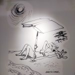 Signé Bretécher, exposition à la Cité BD d'Angoulême (crédit photo : Comixtrip / Damien Canteau)