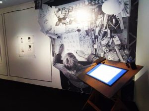 Signé Bretécher, exposition à la Cité BD d'Angoulême (crédit photo : Comixtrip / Damien Canteau)