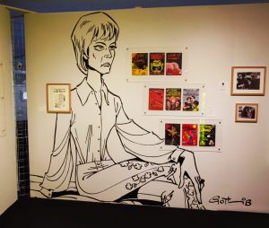Signé Bretécher, exposition à la Cité BD d'Angoulême (crédit photo : Comixtrip / Damien Canteau)