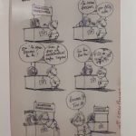 Signé Bretécher, exposition à la Cité BD d'Angoulême (crédit photo : Comixtrip / Damien Canteau)