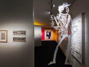 Signé Bretécher, exposition à la Cité BD d'Angoulême (crédit photo : Comixtrip / Damien Canteau)