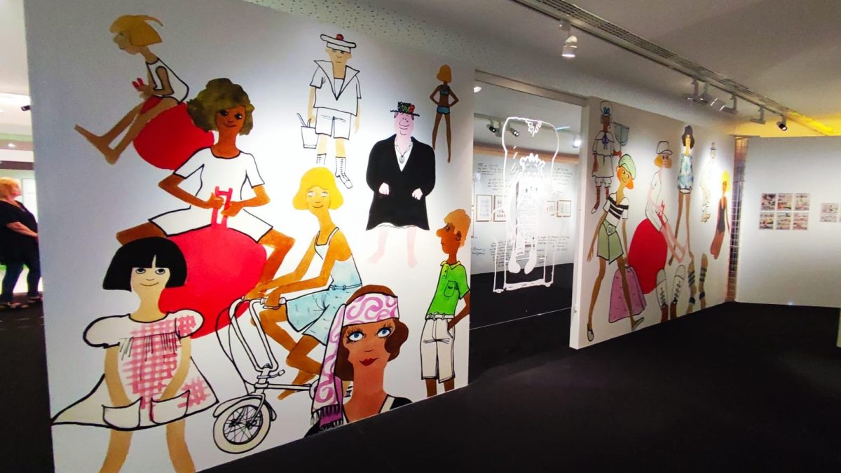 Signé Bretécher, exposition à la Cité BD d'Angoulême (crédit photo : Comixtrip / Damien Canteau)