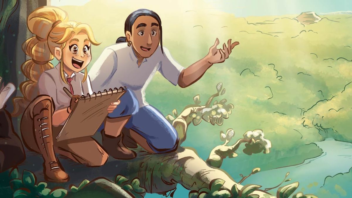 Bande annonce Les Mondes perdus, Tome 1 de Aucha et Isabelle Lemaux-Piedfert (éditions Dupuis)