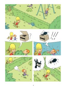 Linette Opération peau de banane de Catherine Romat et Jean-Philippe Peyraud (éditions de la Gouttière)