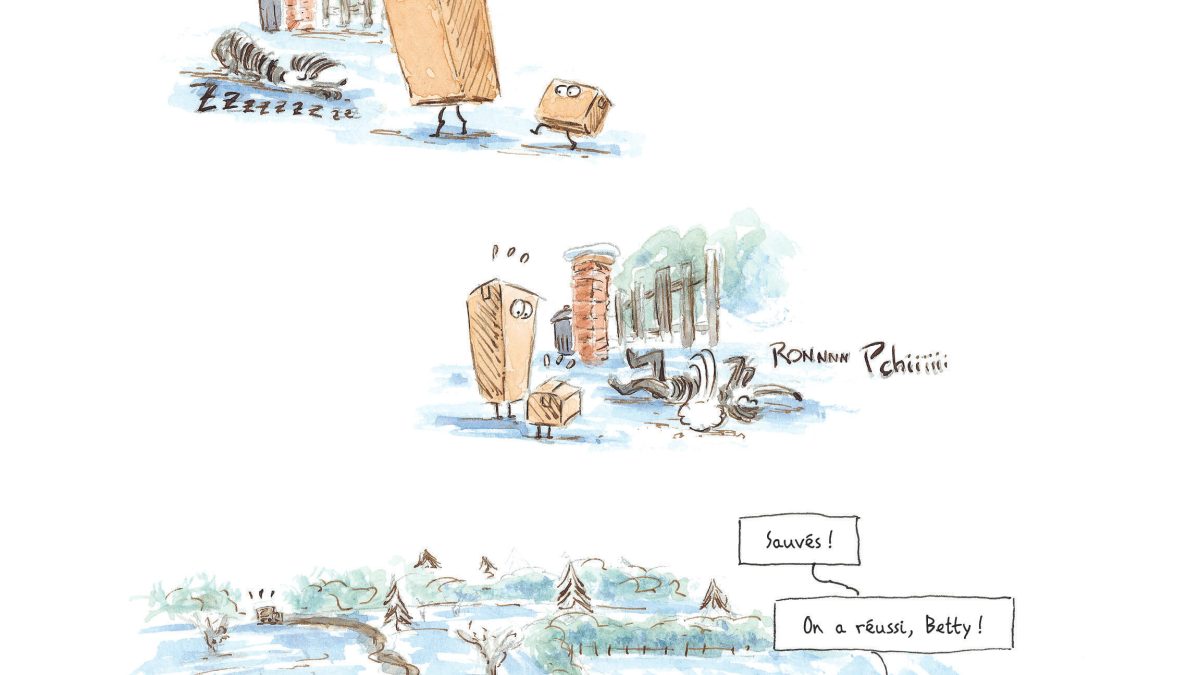 Betty et Polo La grande évasion de Adrien Poissier (Dargaud / Charivari)