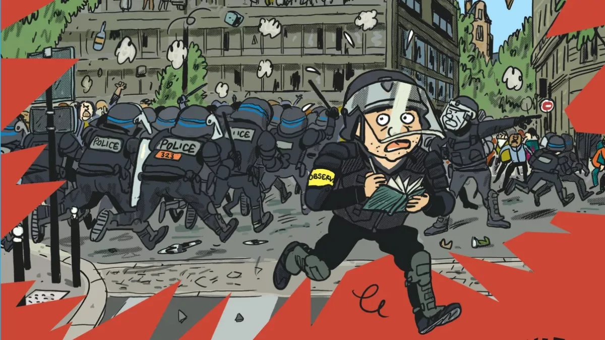 A l'intérieur de Mathieu Sapin (éditions Dargaud - Charivari)