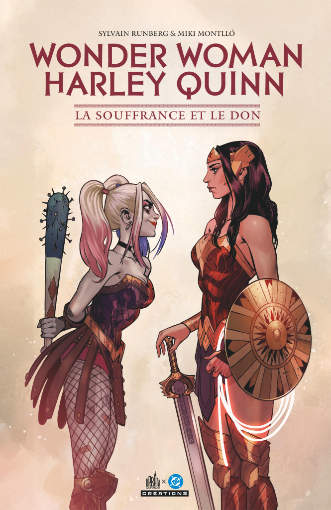 Couverture Wonder Woman Harley Quinn La souffrance et le Don Urban Comics