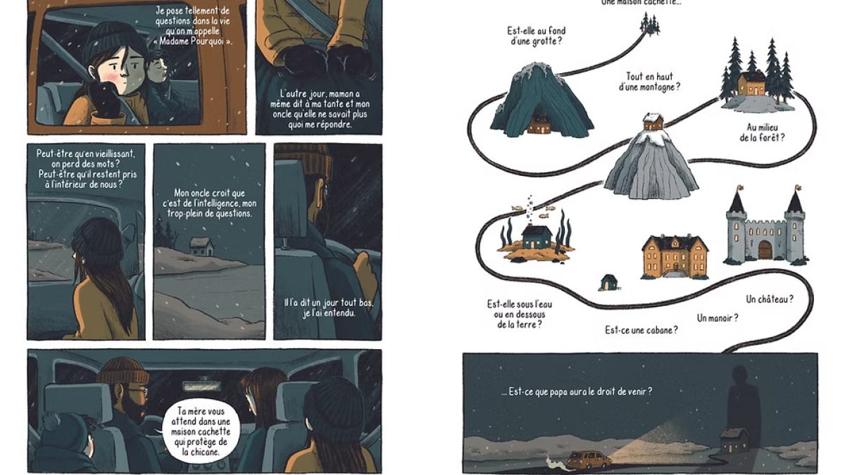 La maison cachette de Erika Soucy et Geneviève Bigué (éditions La Pastèque)