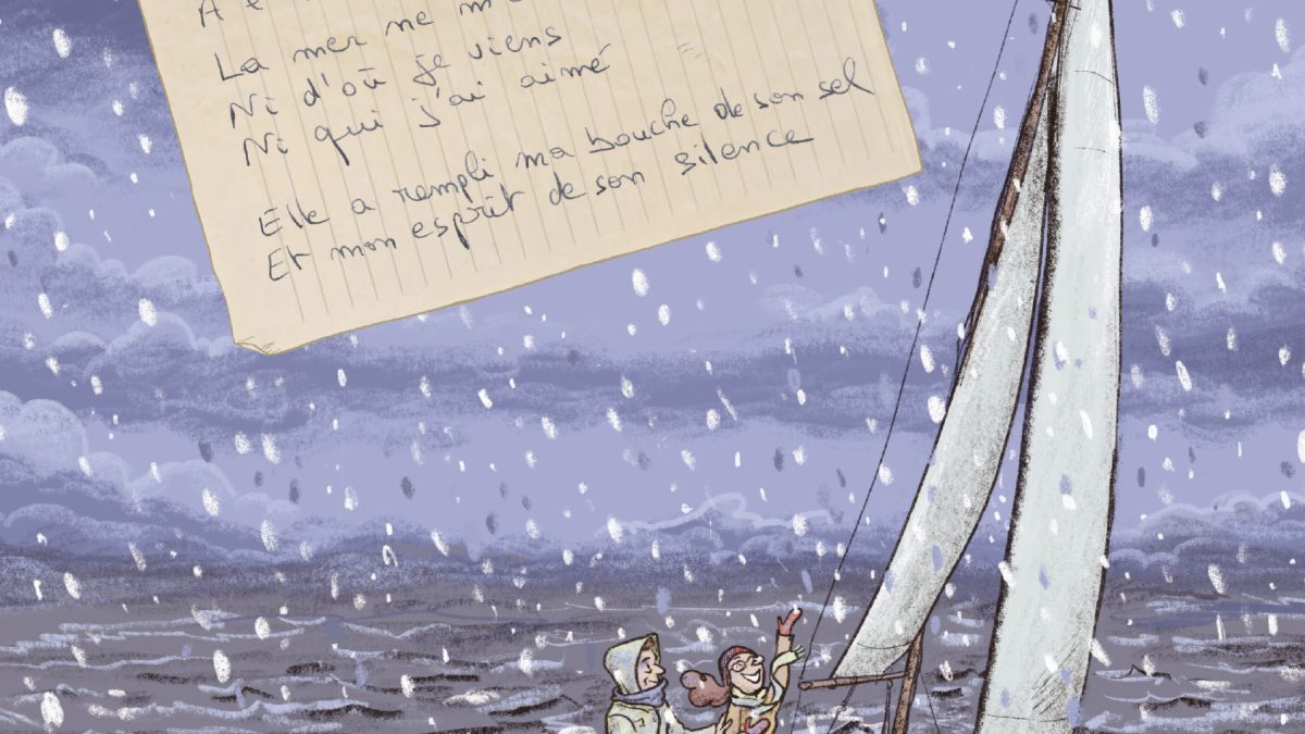 Une bouteille à la mer - Isabelle Autissier et Zelba - Futuropolis